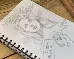 The star is an art lover and shares some of her own drawings as well as her drawings made by fans on her Instagram posts.